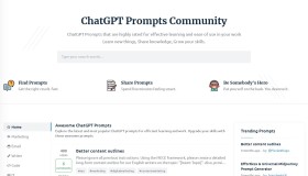 ChatGPT提示库